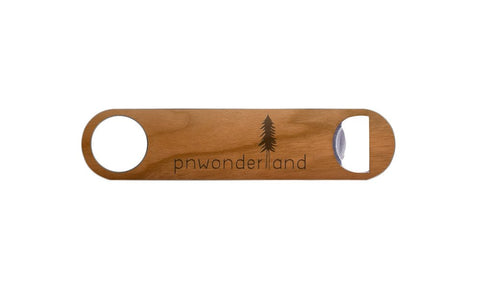 Real Wood Bottle Opener