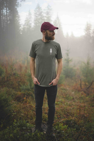 Pnwonderland Minimal Graphic Traveler Tee