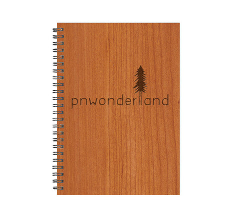 Real Wood Notebook (Lined or Blank)